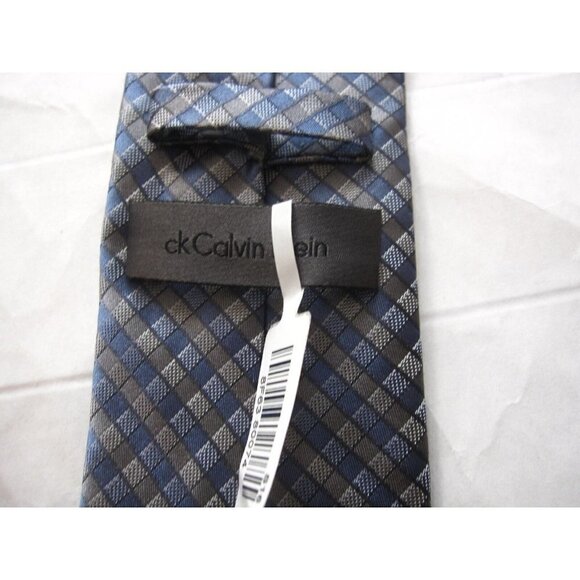 New W/ Tag Calvin Klein CK Silk Neck Tie - Picture 6 of 7